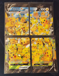 Pokemon TCG Pikachu V-UNION Set Of All 4 Cards. - Image 1