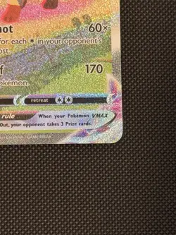 Leafeon VMAX (Alternate Art Secret) 205/203 Evolving Skies Pokemon Card Mint - Image 2