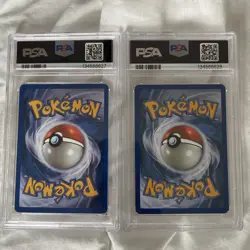 Flareon and Vaporeon Gold Star EX Power Keepers Sequential Cert Pokemon Cards - Image 2