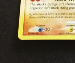 Rhyperior LV.61 12/130 Pokemon Card Holo Rare-LP - Image 4