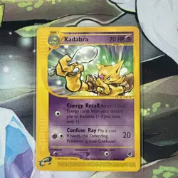 Kadabra 84/165 Uncommon Expedition Base Set Pokemon Card - Image 1