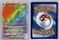 Hisuian Goodra VSTAR 202/196 Rainbow Rare Lost Origin Pokemon Card Near Mint - Image 3
