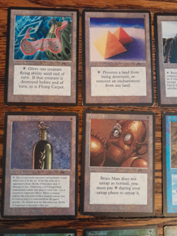 MtG Arabian Nights LOT 12 Cards Sindbad, Pyramids, Junun, Suleiman, Twister + - Image 2