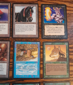 MtG Arabian Nights LOT 12 Cards Sindbad, Pyramids, Junun, Suleiman, Twister + - Image 3