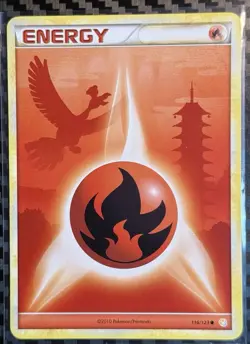 Pokemon Cards 3x Lot•Aquapolis Arcanine + Growlithe, Fire Energy HGSS MP-HP READ - Image 5