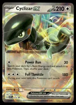 Pokemon TCG SV: Scarlet & Violet Promo Cards #018 Cyclizar ex NM - Image 1