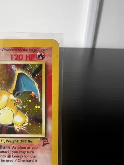 Pokemon TCG Charizard Base Set 2 Holo Unlimited Rare Card 4/130 - Image 5