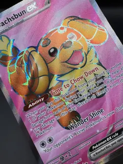 Dachsbun EX Card 160/142 Pokemon TCG Stellar Crown Ultra Rare English NM - Image 4