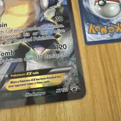 Blastoise EX JUMBO oversized pokemon CARD XY122 (GOOD CONDITION) - Image 5