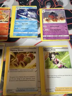 Pokemon Card Lot Of 10 Brilliant Stars Miscut / Alignment Dot Error - Image 3