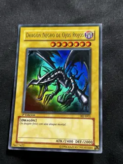 Red-Eyes B Dragon BIJ-S001 Spanish Ultra Rare 1st Edition Yugioh TCG Card LP+ - Image 1