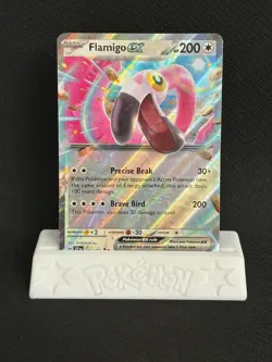 Flamingo Ex 160/191 Double Rare Holo Pokemon TCG Surging Sparks Card (NM) - Image 1