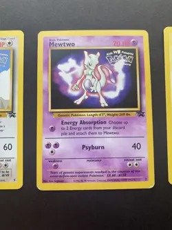 Pokemon Movie Promo Lot Dragonite Electabuzz Mewtwo WB Black Star Promo WOTC - Image 3