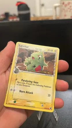 Pokemon TCG Larvitar Delta Species 52/101 Dragon Frontiers Reverse Holo 50HP - Image 3
