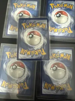 Pokemon 5 Card Lot For V4n68-0 - Image 4