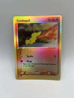 2003 Pokemon Cyndaquil EX Sandstorm Reverse Holo 59/100 E Series - Image 1