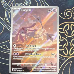 Mesprit 204/191 Sv08 Surging Sparks Illustration Rare Full Art Holo Pokemon - Image 1