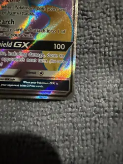 Pokemon TCG Jirachi GX Unified Minds Holo Promo Card 79a/236 Near Mint Condition - Image 3