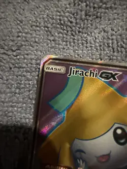 Pokemon TCG Jirachi GX Unified Minds Holo Promo Card 79a/236 Near Mint Condition - Image 5