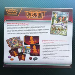 Obsidian Flames Elite Trainer Box ETB Pokemon TCG New Sealed w Promo Card - Image 2