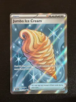 Jumbo Ice Cream 109/086 Ultra Rare Chaos Rising Pokemon Holo Lightly Played - Image 1