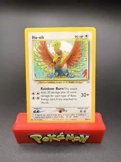 HO-OH 18/64 RARE NEO REVELATION POKEMON UNLIMITED MP-f - Image 1