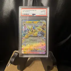 Pokemon 2025 Jolteon ex 030/131 Prismatic Evolutions Holo English PSA 10 - Image 1