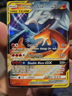 Pokemon Reshiram & Charizard GX 20/214 Sm-Unbroken Bonds Holo - Image 1