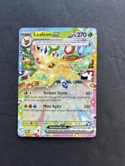 Leafeon ex 006/131 Play! Pokemon Prize Pack Series 7 Stamped MINT - Prismatic - Image 1