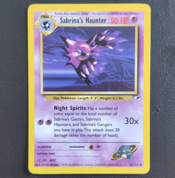 Pokemon TCG Sabrina's Haunter 58/132 Gym Heroes - Image 1