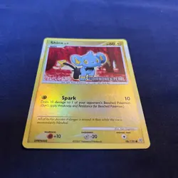Shinx 98/130 Reverse Holo Pokemon 2007 Diamond & Pearl Stamp Ken Sugimori Mint - Image 3