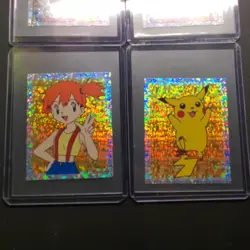 300 plus Merlin Topps Pokemon Sticker collection plus extras- Binder included - Image 2