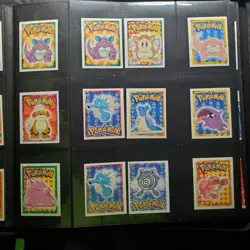 300 plus Merlin Topps Pokemon Sticker collection plus extras- Binder included - Image 4