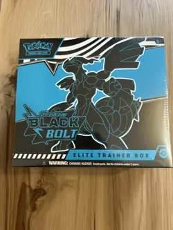 Pokemon TCG Black Bolt ETB BRAND NEW FACTORY SEALED - Image 1