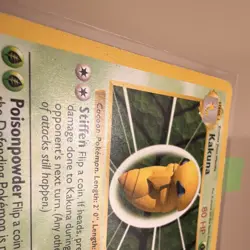 Wizards Pokemon TCG Base Set Kakuna 33/102 x4 Weedle 69/102 x3 100/130 x1 EN lot - Image 4
