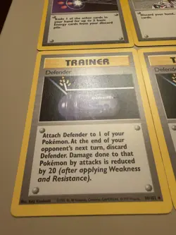 Wizards Pokemon TCG Base Set/Base Set 2 EN Unlimited Trainer lot (9) Prof Oak - Image 5
