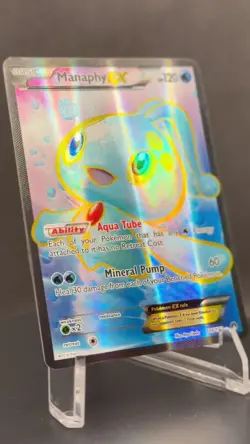 🌊✨ Pokemon TCG – Manaphy EX 116/122 – XY BREAKpoint – Full Art Ultra Rare – LP - Image 2