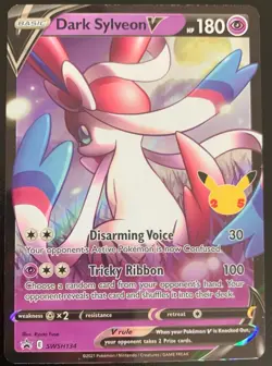 Dark Sylveon v SWSH134 SWSH: Sword & Shield Promo Cards Holo - Image 1