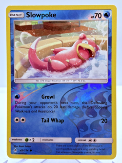 Pokemon - Slowpoke 42/214 - Reverse Holo - Unbroken Bonds - Near Mint - Image 1