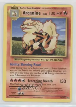 Arcanine Pokemon XY Evolutions 20th Anniversary #18 - Image 1