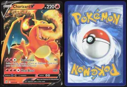 Charizard V 017/172 Holo Brilliant Stars V Rare Inc. Near Mint - Image 1