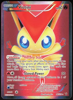 Victini 98/101 Holo Noble Victories Ultra Rare Graphics Near Mint - Image 2