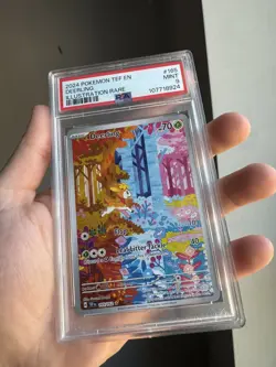 Deerling 165/162 SV05: Temporal Forces Illustration Rare Holo - PSA 9 MINT - Image 3