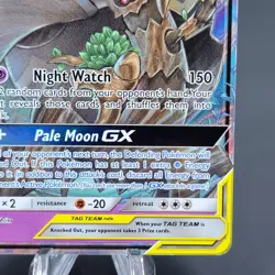 Pokemon TCG Trevenant & Dusknoir GX SM217 Sun & Moon Black Star Promo Tag... - Image 5