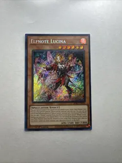Yugioh! Elfnote Lucina BPRO-EN010 Burst Protocol 1st Edition Secret Rare Mint - Image 1