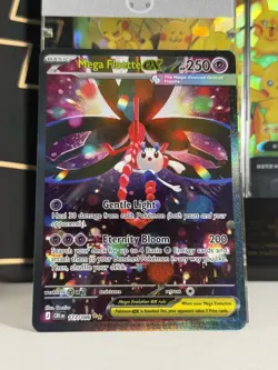 Pokemon Mega Floette Ex 117/086 Chaos Rising SIR pack fresh mint - Image 1