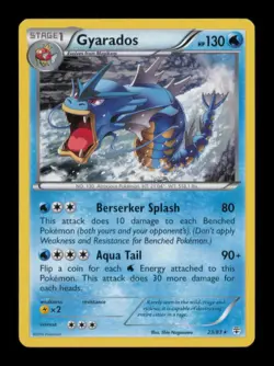 GYARADOS RARE 23/83 LP POKEMON - Image 1