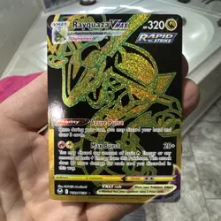 Rayquaza VMAX TG29/TG30 Secret Rare Silver Tempest Trainer Gallery Pokemon - Image 1