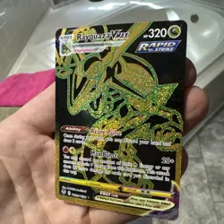 Rayquaza VMAX TG29/TG30 Secret Rare Silver Tempest Trainer Gallery Pokemon - Image 2
