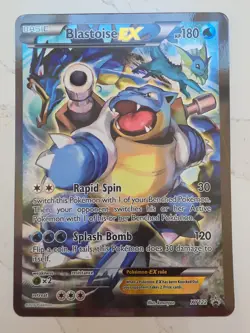 Pokemon TCG Blastoise EX Jumbo Oversized Promo Holo Card XY122 - Image 1